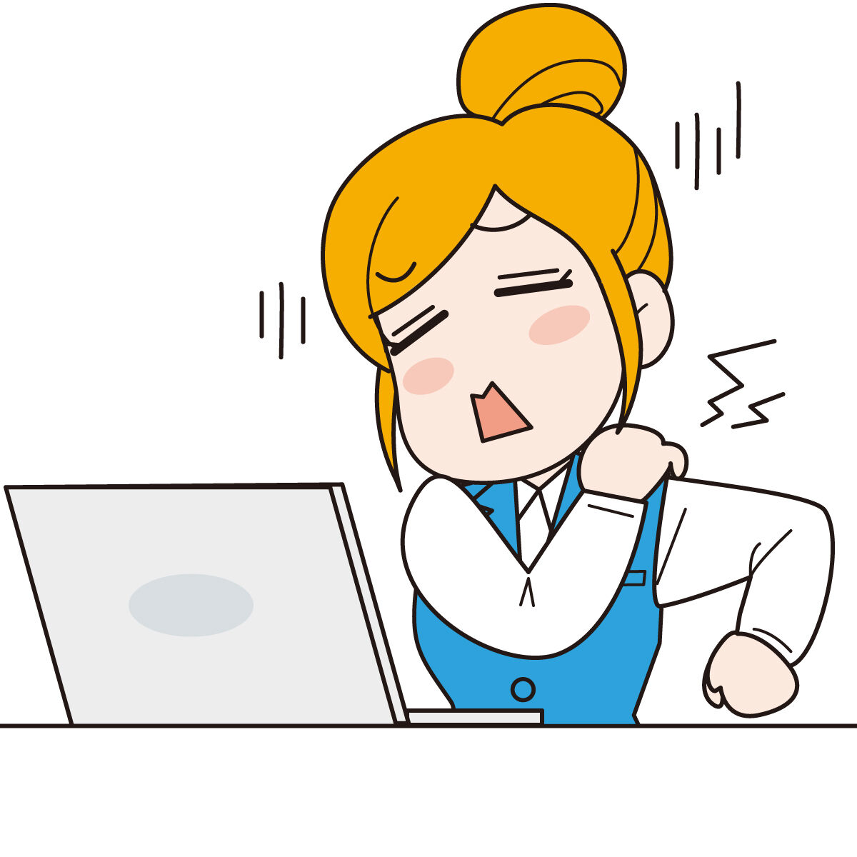 夕方の肩こり、解消したい！